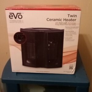 Evo twin ceramic heater with heat logic technology